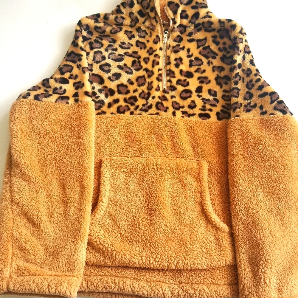 Half zip hoodie